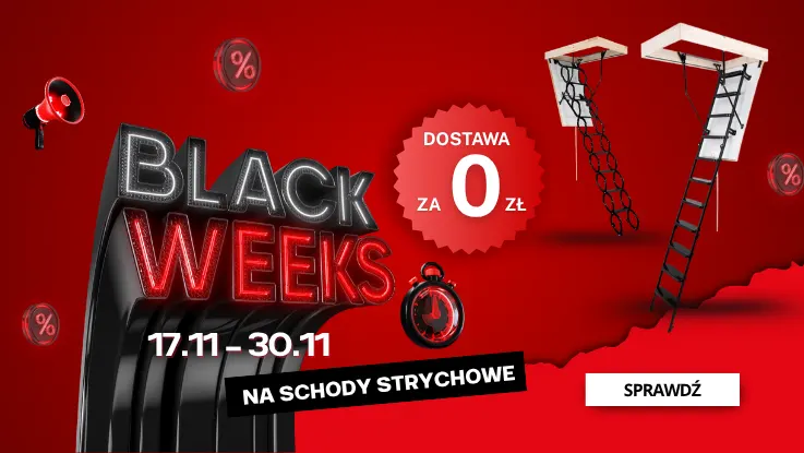 Black Weeks schody