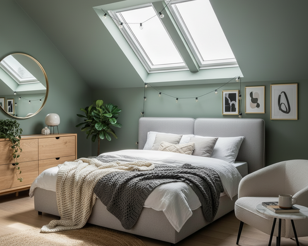 Malowanie skosów na poddaszu — jakie farby wybrać?